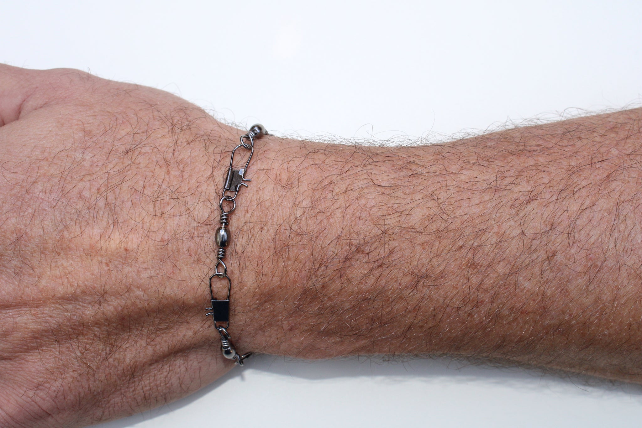 Ames Fly Fishing Bracelet Handmade Leather Wrist Band Holds Extra Flies  Slim | eBay